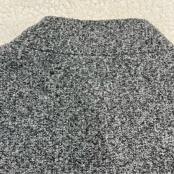 Dressbarn Womens Size M, Gray Mandarin Collar Career Button Up Jacket - Picture 8 of 14